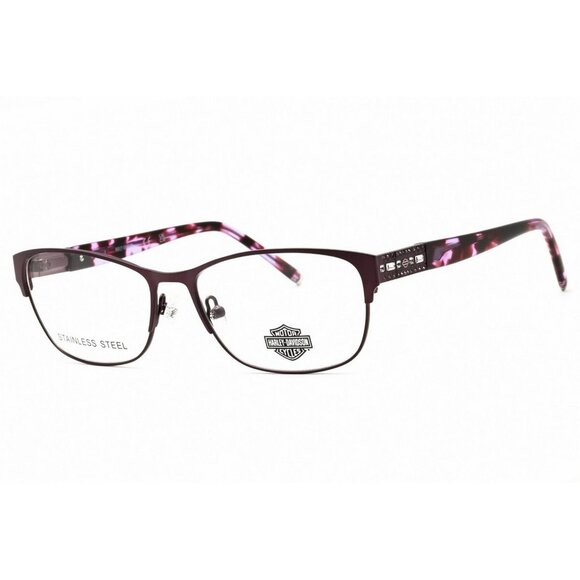 HARLEY DAVIDSON Eyeglasses HD0540-082-56 Size 56/16/rectangular BRAND NEW W CASE main image 4